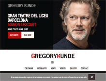 Tablet Screenshot of gregorykunde.com